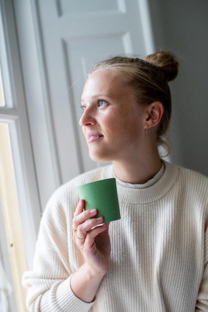 Koziol kop 190ml Connect Cup S Nature Leaf Green 4 stk.