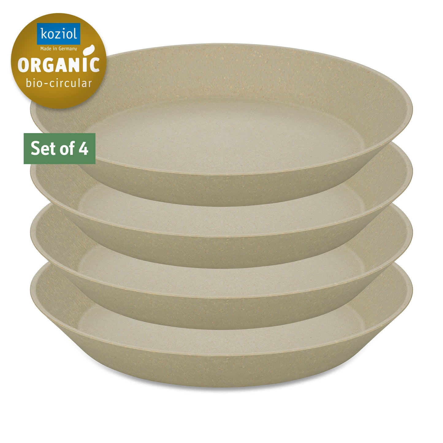 Koziol Tallerken Ø240mm Connect Plate Nature Desert Sand