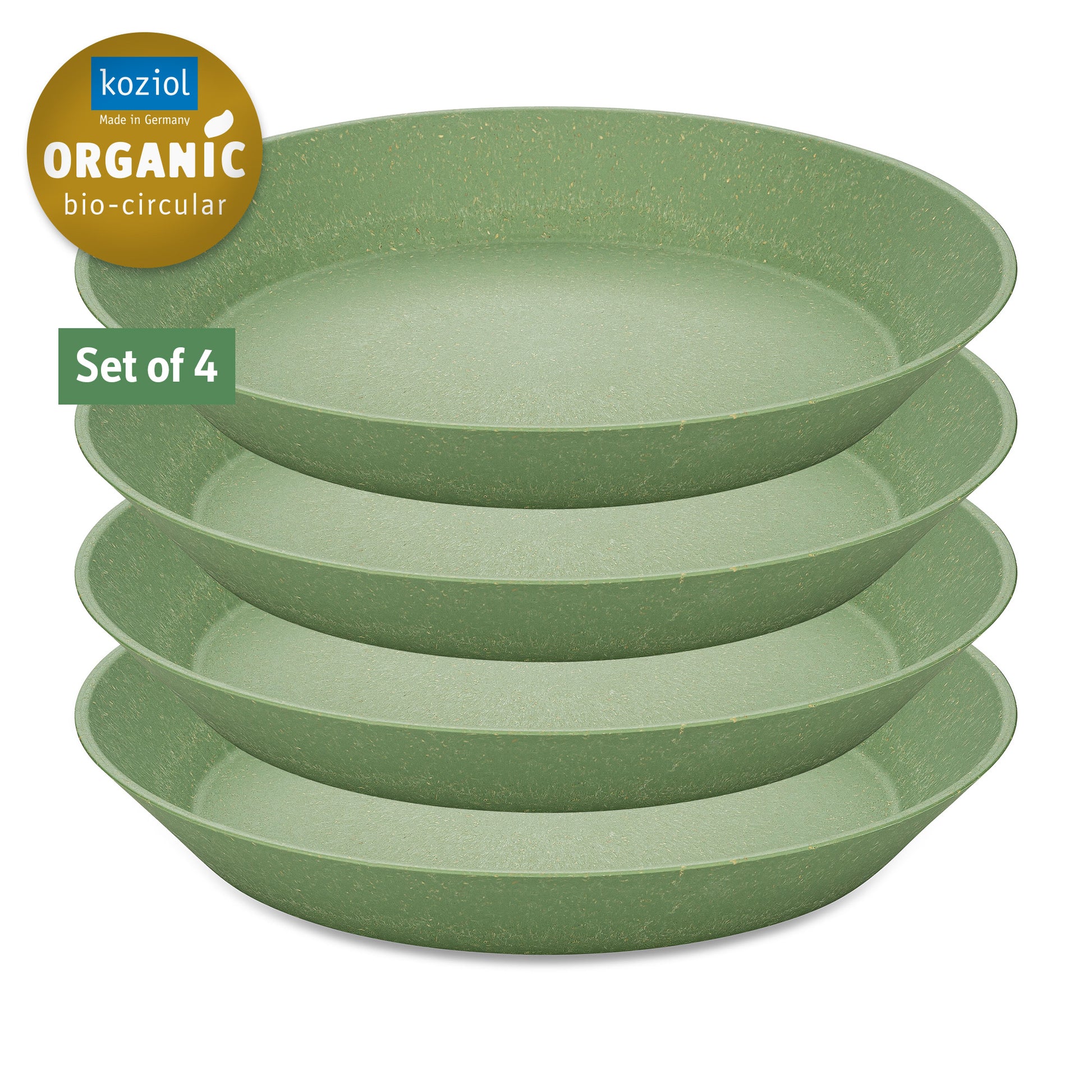 Koziol Tallerken Ø240mm Connect Plate Nature Leaf Green