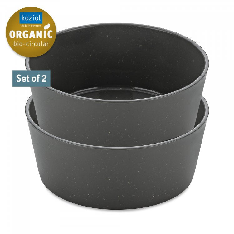 Koziol Skål Ø155mm Connect Bowl 0.9L Nature Ash Grey