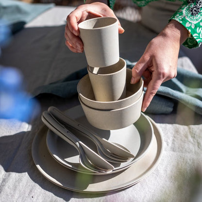 Koziol Servicesæt 10 dele, Connect Set Helsinki, Desert Sand