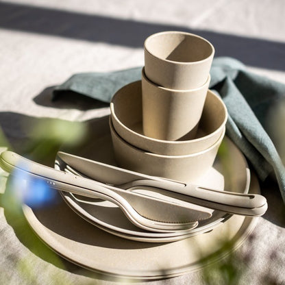 Koziol Servicesæt 10 dele, Connect Set Helsinki, Desert Sand