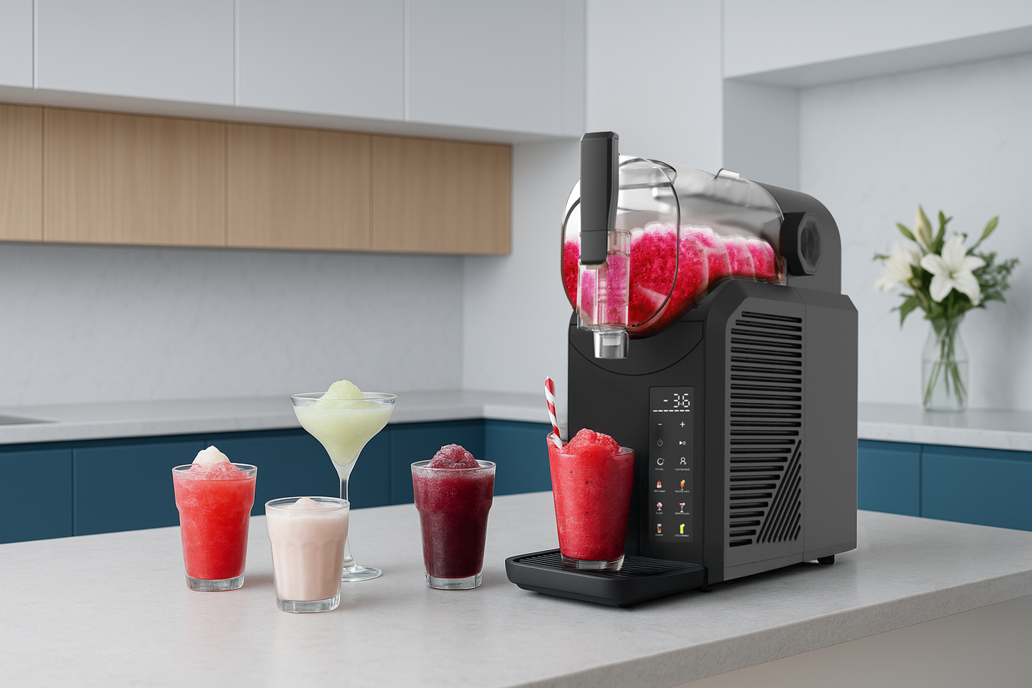 SEEGER SuperSlush Slush Ice Maskine – 200 W / 1,5 l