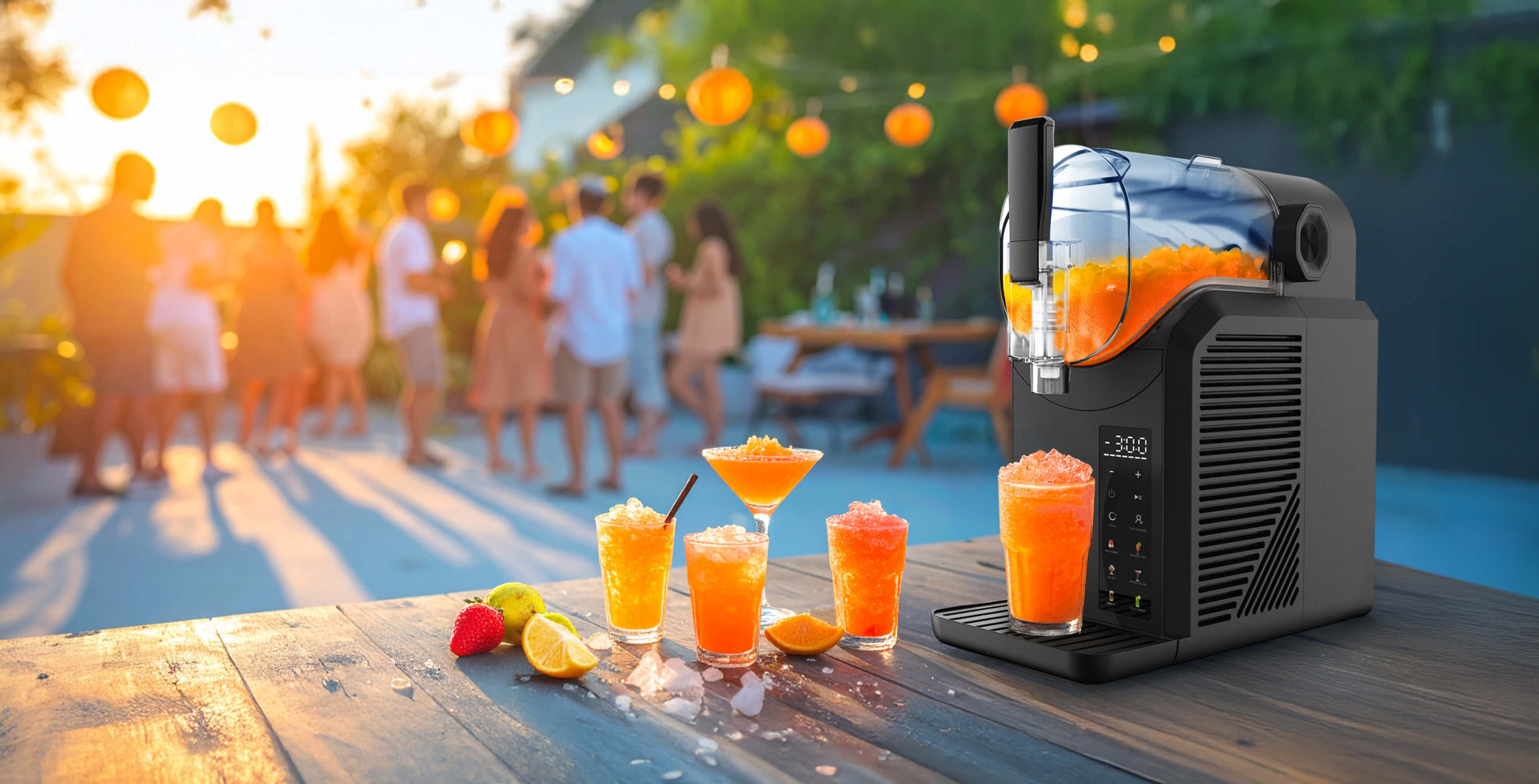 SEEGER SuperSlush Slush Ice Maskine – 200 W / 1,5 l