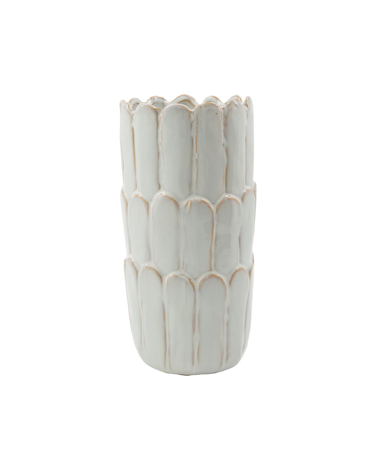 House Doctor Vase, Ezra, Off-white
