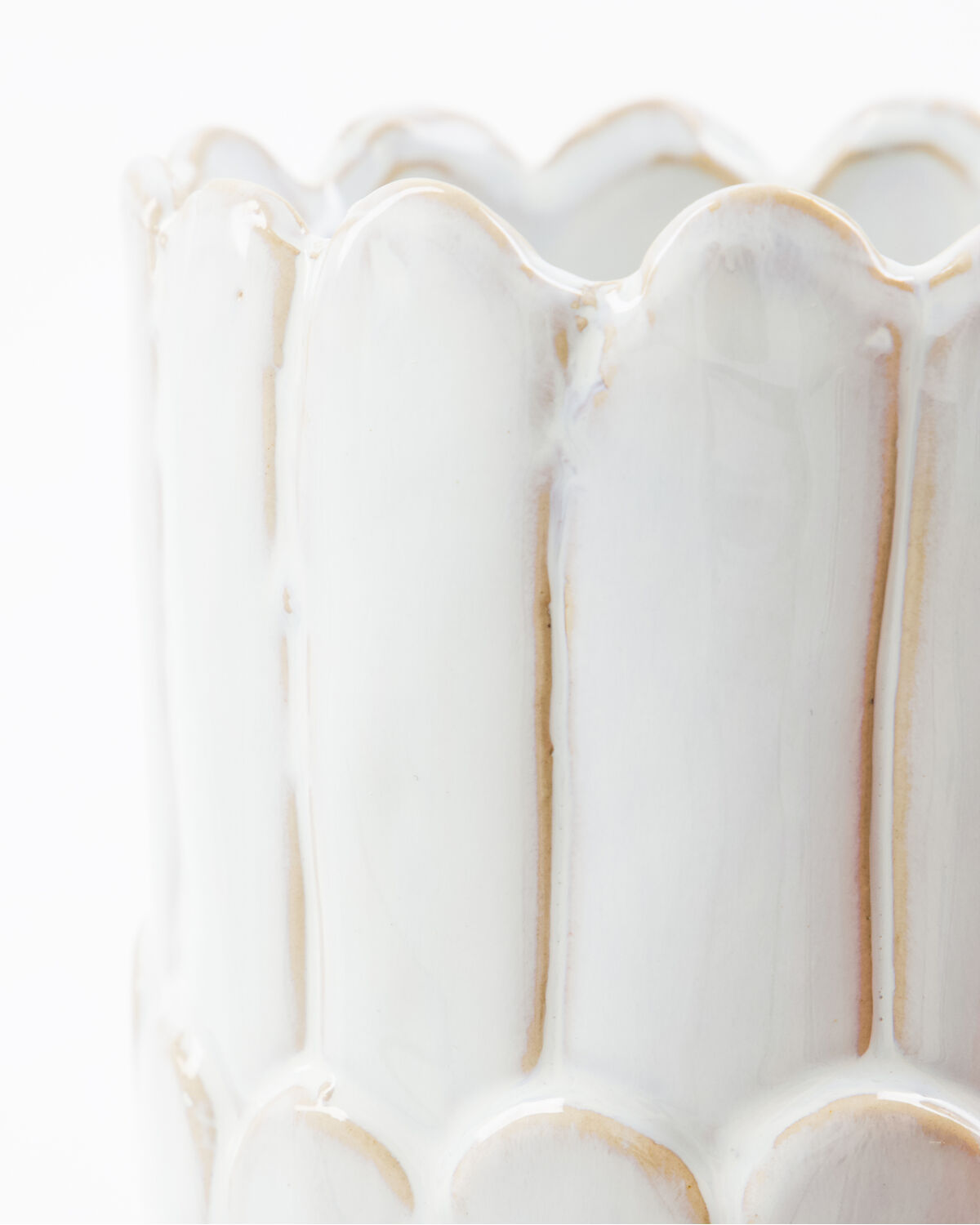 House Doctor Vase, Ezra, Off-white