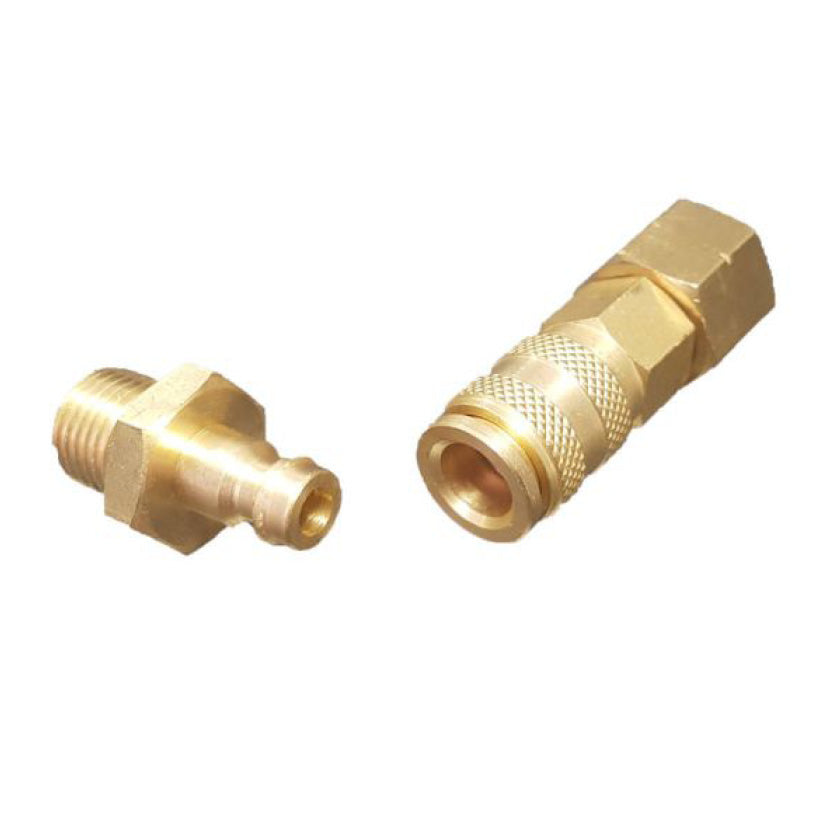 Lynkoblingsæt m. gevind - 1/4"møtrik