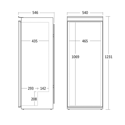 Integrerbar Køleskab 197 liter - BIK 222 W Scandomestic