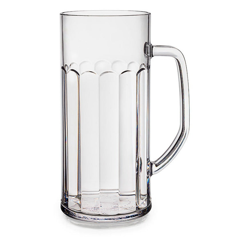 Brudsikre ølglas med hank 50 cl