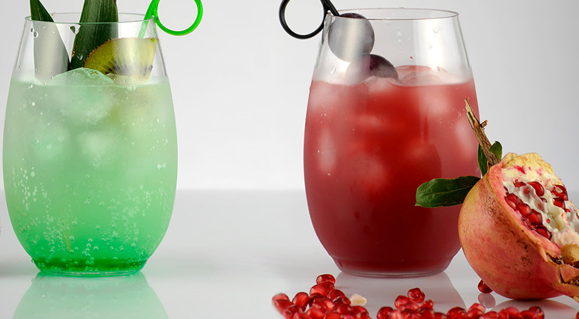 Brudsikre Design vand og drinksglas 33 cl