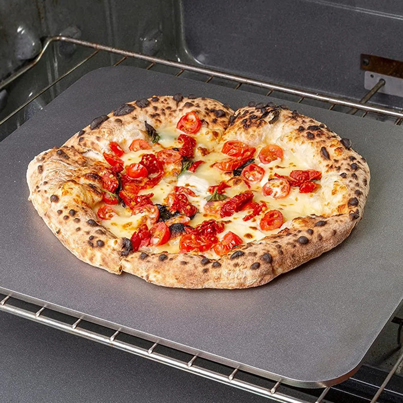 Bagestål med pizzaspade - Til sprød pizza og luftigt brød