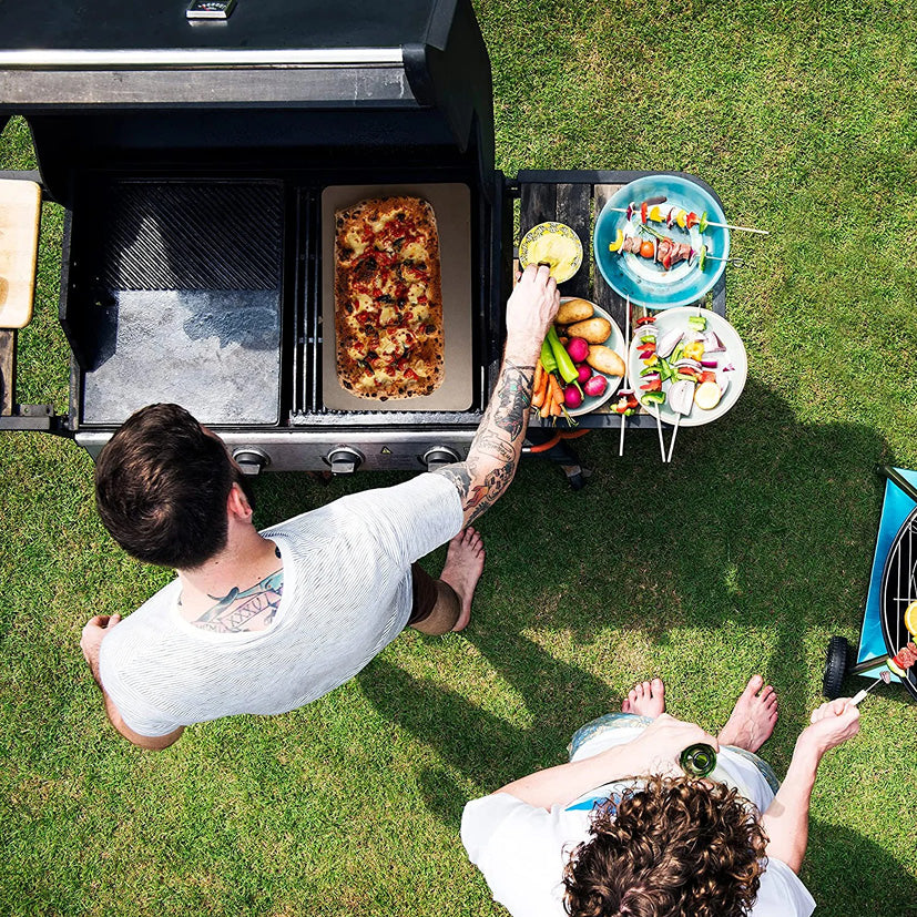 Bagestål med pizzaspade - Til sprød pizza og luftigt brød