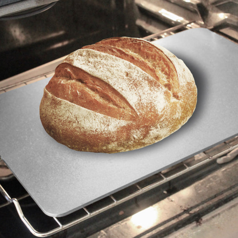 Bagestål med pizzaspade - Til sprød pizza og luftigt brød