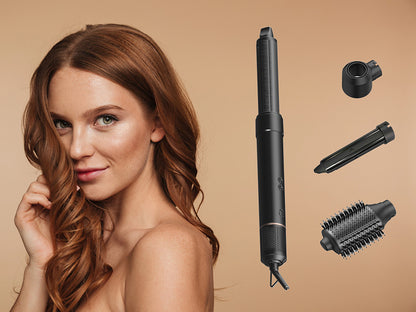 Hot air style 4-i-1 1500W - Føn, krøller og volumen børste