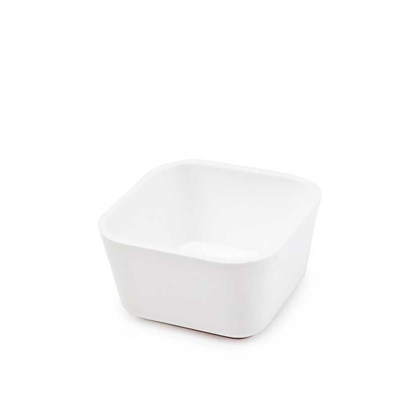 Brudsikker lille skål 8 cl hvid