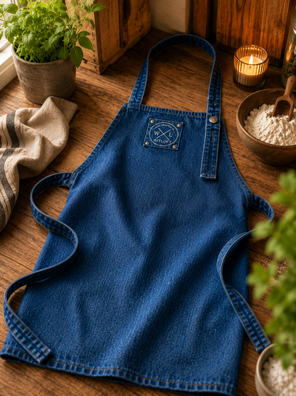 Witloft Classic Apron Denim Long light