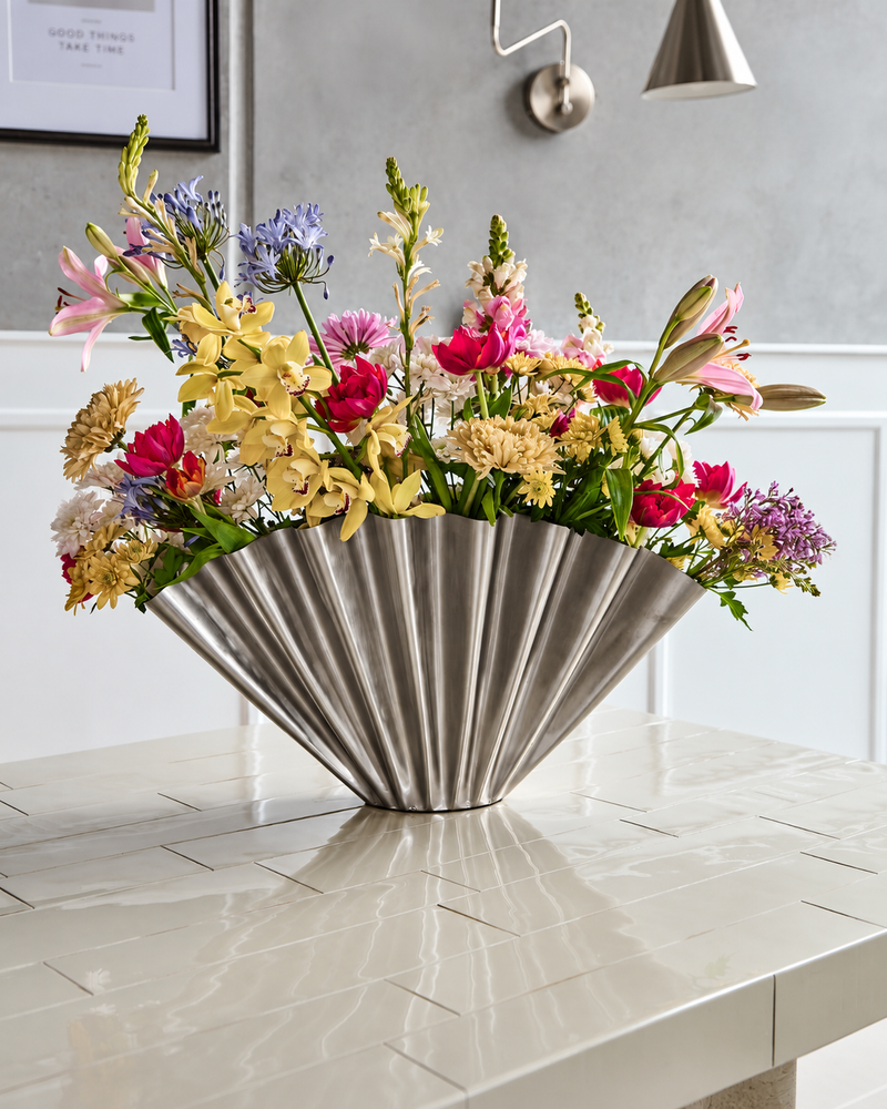 House Doctor HDFlood  - Børstet stålfinish