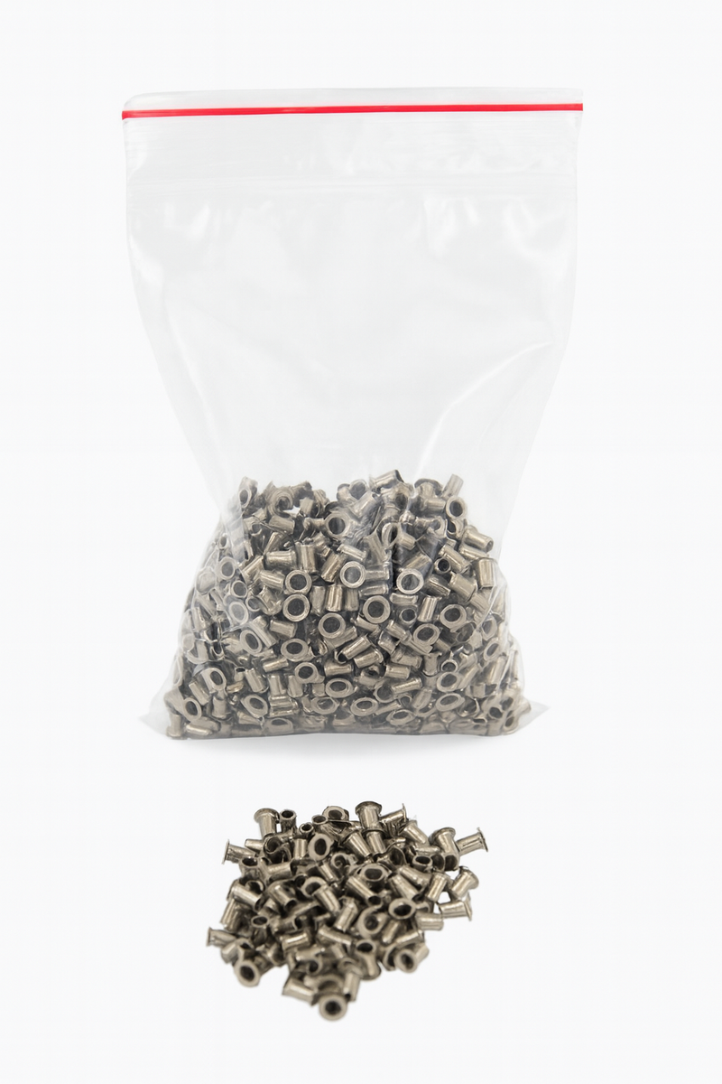 Rustfri stålbøsning 3x5mm 1000stk.