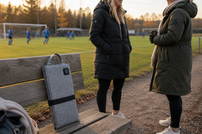 Foldbar Opvarmet Siddepude – 3 varmeniveauer