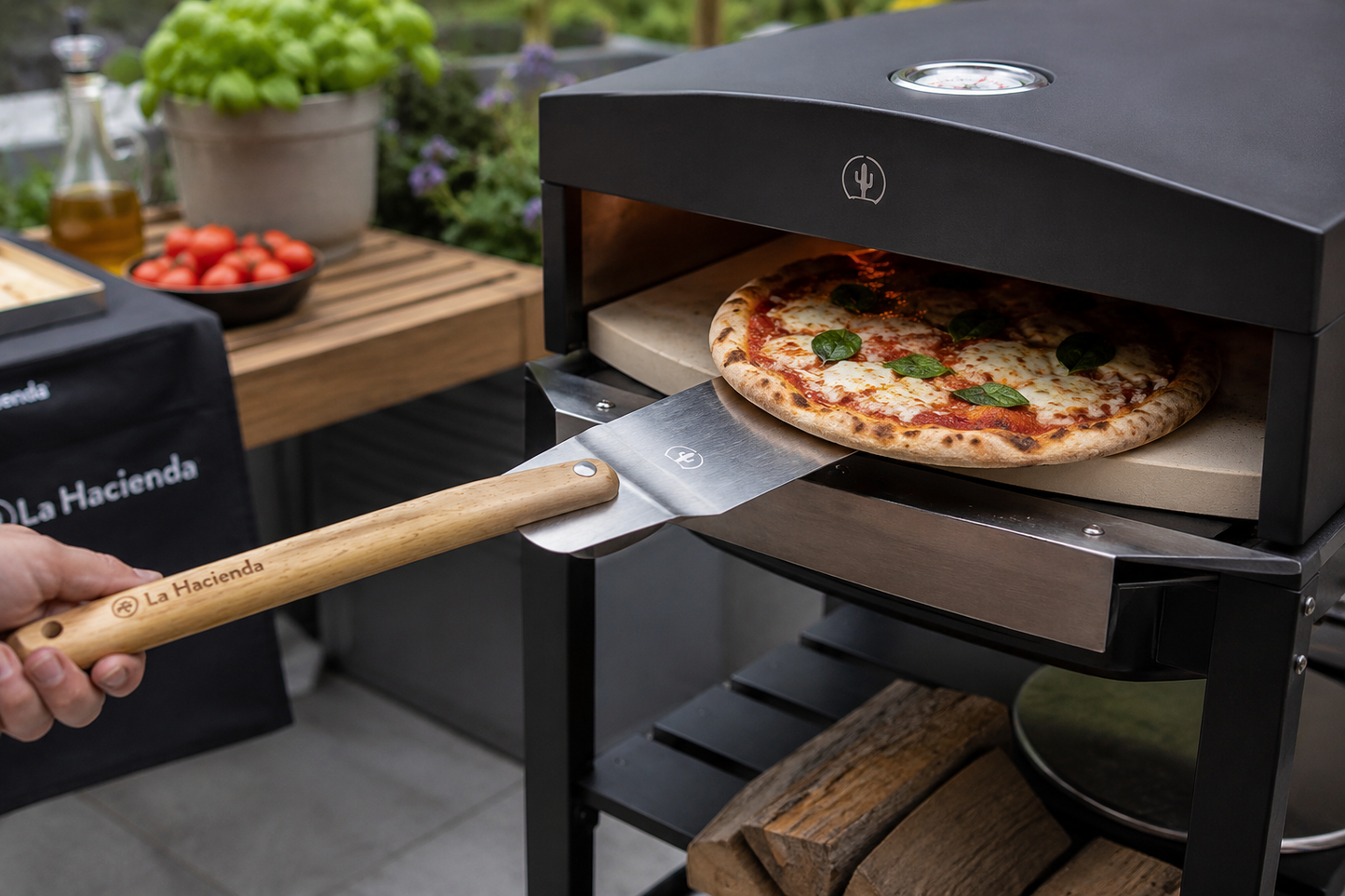 La Hacienda Pizzaspade – gør pizzabagningen nemmere