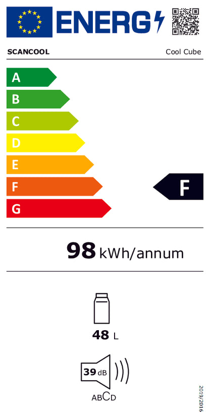 Coca Cola Køleskab 50 liter - Fiftycube Scandomestic