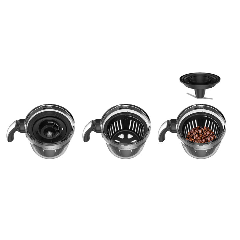 Kaffe maskine til en kop med kværn - Altid helt frisk kaffe