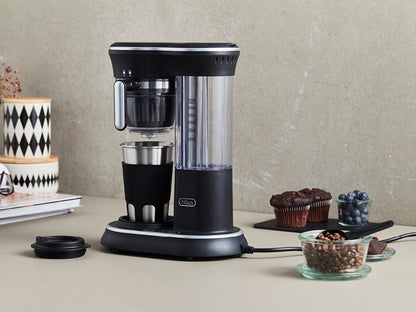 Kaffe maskine til en kop med kværn - Altid helt frisk kaffe