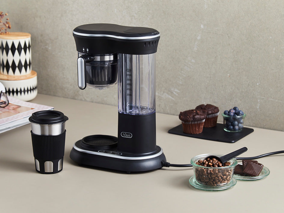 Kaffe maskine til en kop med kværn - Altid helt frisk kaffe