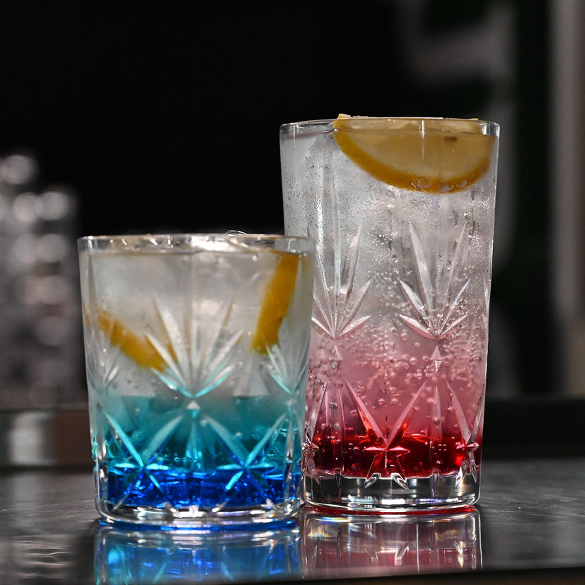 Premium Lowball glas 35 cl CRYSTAL- GraMonty - Brudsikkert plastik