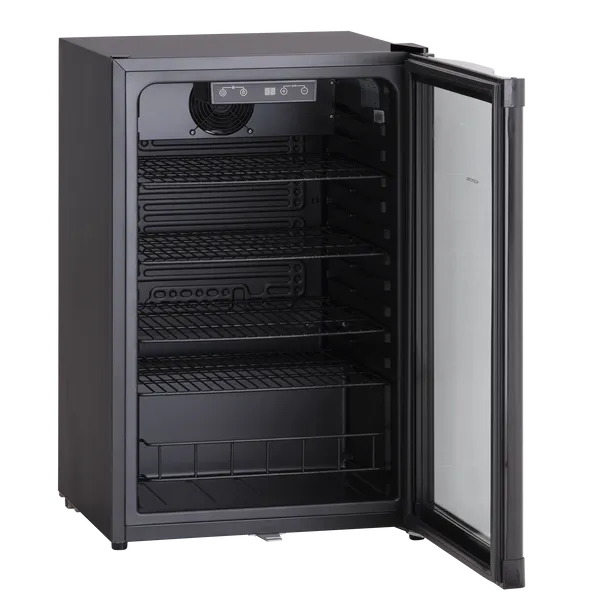 Displaykøleskab 126 liter - DKS 142 BE Scandomestic