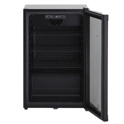 Displaykøleskab 126 liter - DKS 142 BE Scandomestic