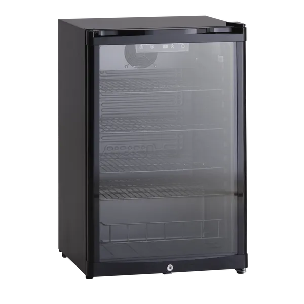 Displaykøleskab 126 liter - DKS 142 BE Scandomestic