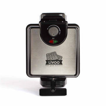 Livoo Vaffeljern til 4 vafler 1000W