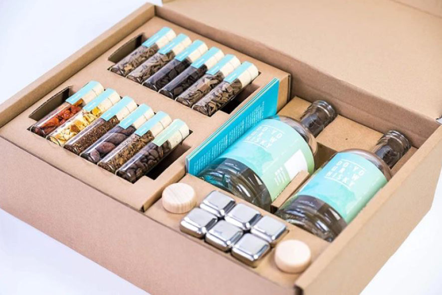 Do Your Own Whiskey Gaveæske - Lav din egen Whiskey