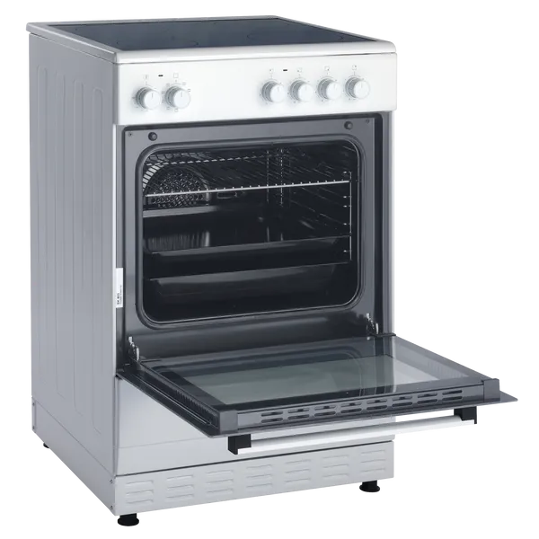 Fritstående glaskeramisk komfur - FCC800W Scandomestic