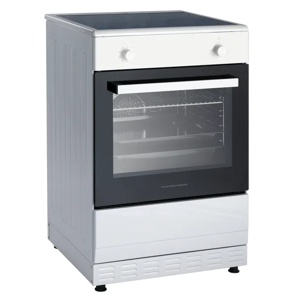 Fritstående komfur induktionskogeplader - FCI900W Scandomestic