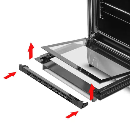 Fritstående komfur induktionskogeplader - FCI900W Scandomestic