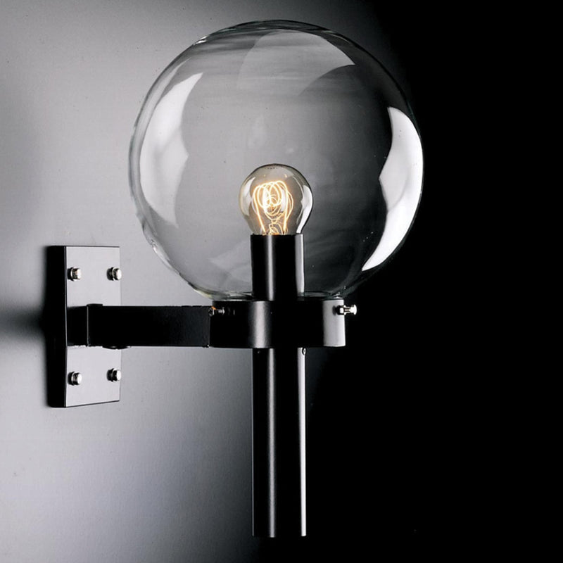 FAKKEL W250 SORT VÆGLAMPE