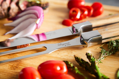 Laguiole forskærersæt med Bambus skærebræt