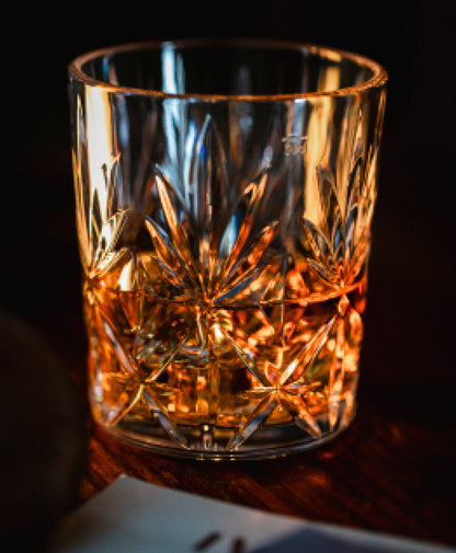 Premium Lowball glas 35 cl CRYSTAL- GraMonty - Brudsikkert plastik