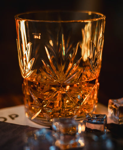 Premium Lowball glas 35 cl CRYSTAL- GraMonty - Brudsikkert plastik