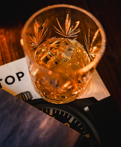 Premium Lowball glas 35 cl CRYSTAL- GraMonty - Brudsikkert plastik