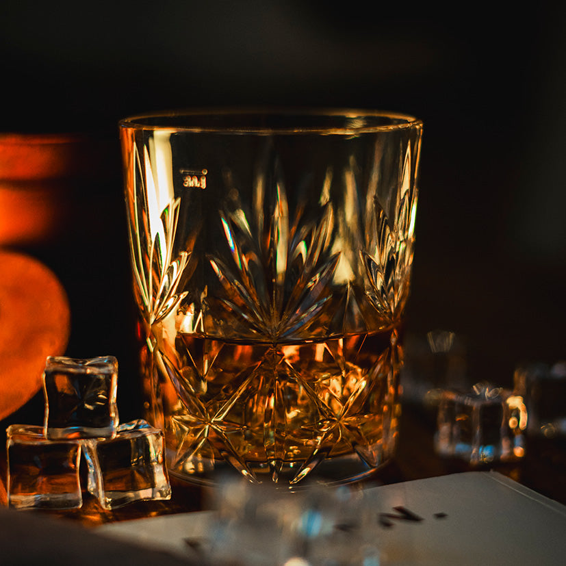 Premium Lowball glas 35 cl CRYSTAL- GraMonty - Brudsikkert plastik