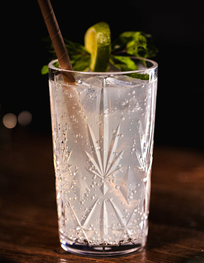 Premium Highball glas 46 cl CRYSTAL- GraMonty - Brudsikkert plastik