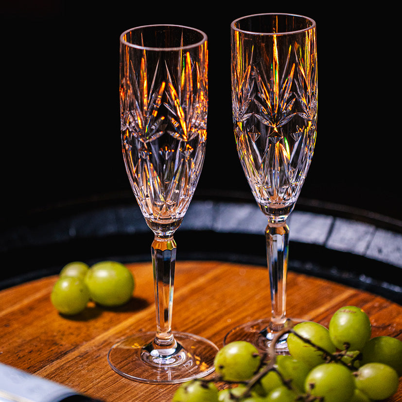 Premium Champagneglas 17 cl CRYSTAL- GraMonty - Brudsikkert plastik