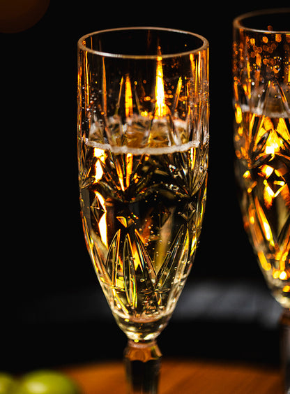 Premium Champagneglas 17 cl CRYSTAL- GraMonty - Brudsikkert plastik