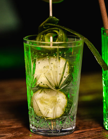 Premium Highball glas 40 cl CRYSTAL- GraMonty - Brudsikkert plastik