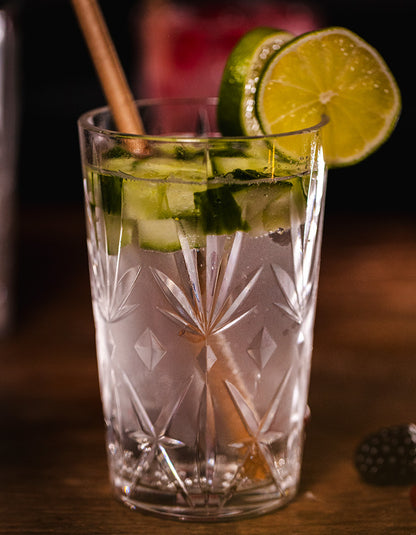 Premium Highball glas 40 cl CRYSTAL- GraMonty - Brudsikkert plastik