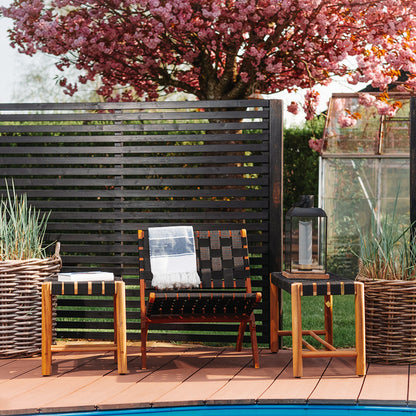 Hâws NOOKA LOUNGE STOL MED SORT SÆDE