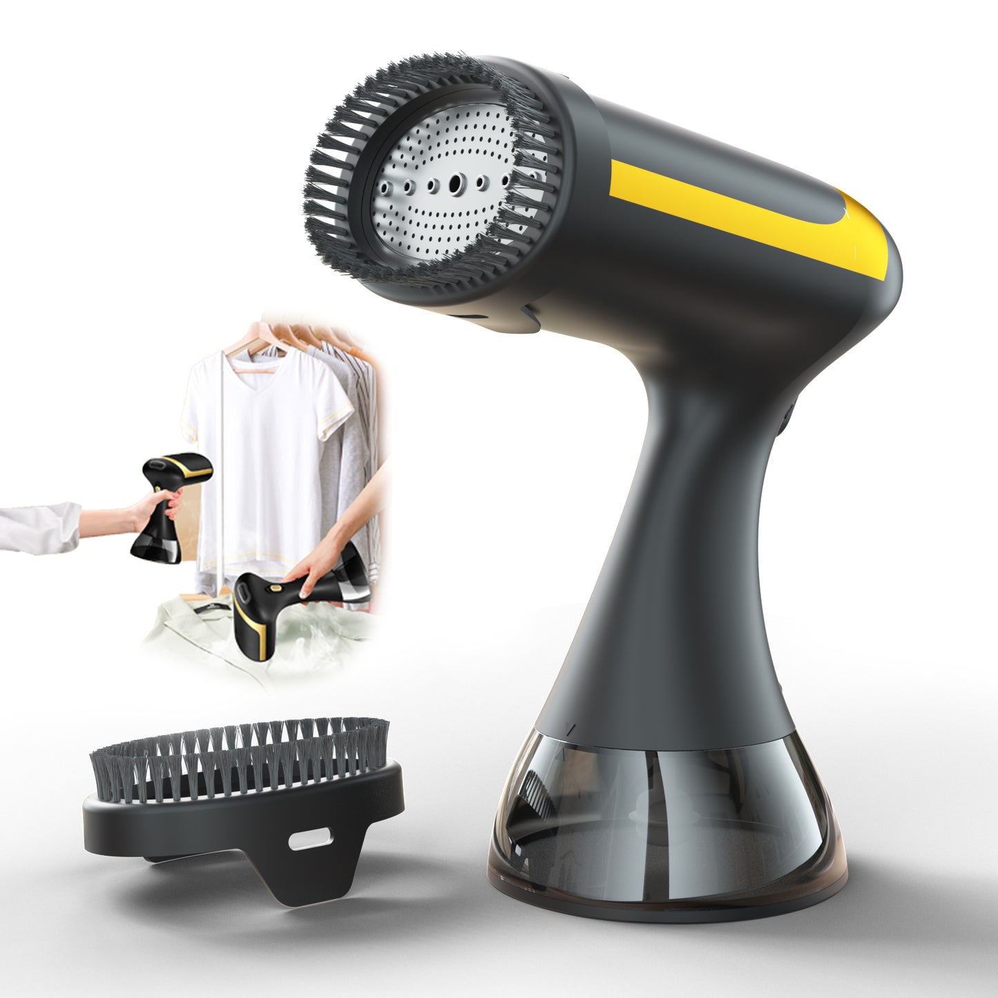 Håndholdt Tøjsteamer – 1500W (300 ml)